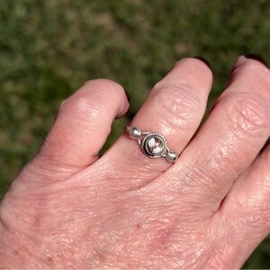 925 Sterling Silver Wild Horse Turquoise Ring